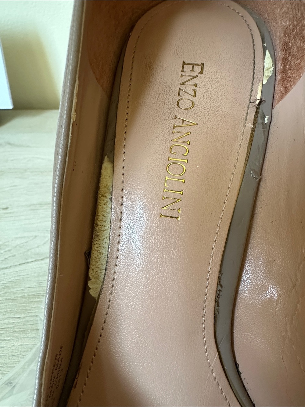 Enzo Angiolini Blush Peep-Toe Platform Pumps - Picture 3 of 10